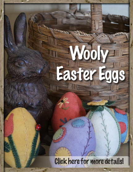 Wooly Easter Eggs